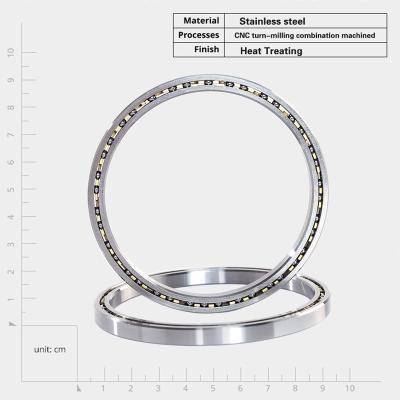 China Thin Wall Deep Groove Ball Bearing with CNC Machining Processing Type for sale