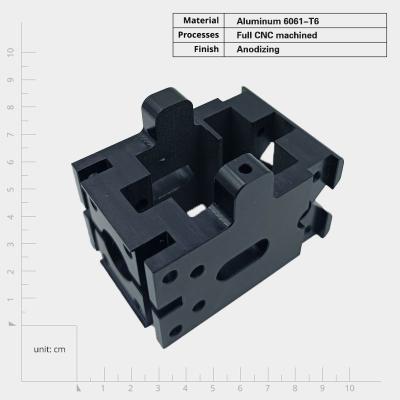 China Precision Aluminum Custom CNC Machining Parts with +/-0.001mm Tolerance for sale