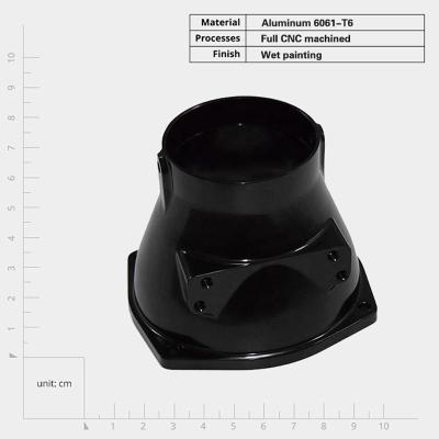 China Precision 3-5 Axis CNC Turned And Milled Metal Components For Precision Equipment for sale