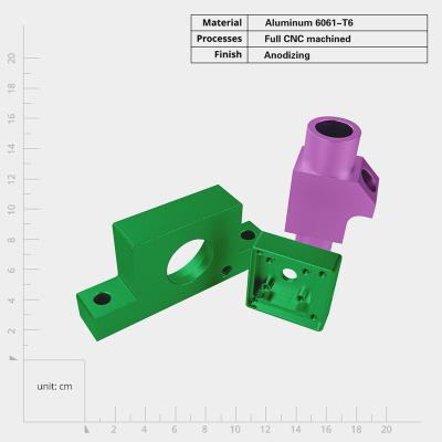 China Precision CNC Engineering Machine Parts with 0.001mm Tolerance for sale