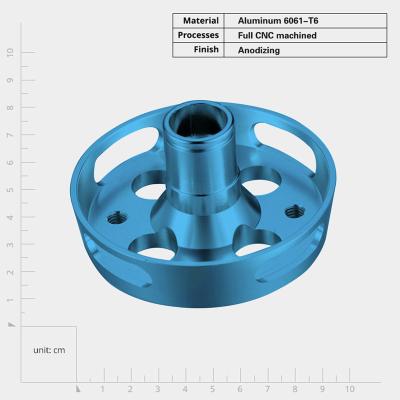 China Custom CNC Machined Parts with Hardness and Flexibility Tolerance 0.001mm for sale