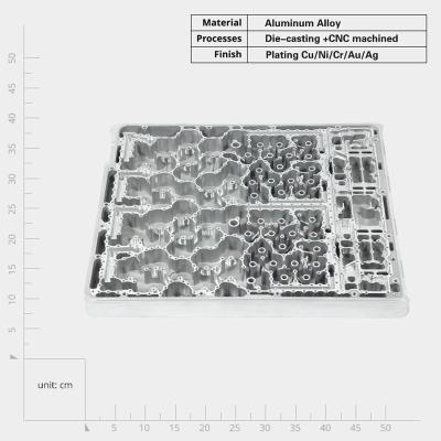 China Durabilidade Alumínio Die Casting Led Housing / Alumínio Alloy Casting com Ra 1.6 Superfície de acabamento à venda