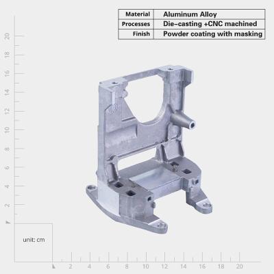 China Custom Precision Forging Casting Alloy Steel Molding Parts Die Cast new energy part castings with powder coating for sale