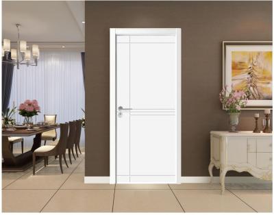 China WPC (Wood and Plastic Composite) WPC Door QDM1-9063 with Fire Resistant and Water Proof Interior Door Professional Manufacturer for sale