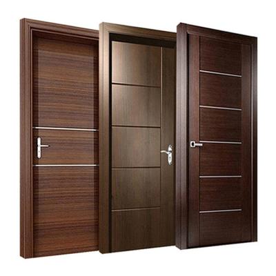 China 35/40/45 mm Modern Interior Weatherproof WPC Door With View for sale