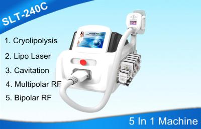 China Multifuction Cryotherapy Body Sculpting Machine , Cavitation Lipo Laser Slimming Device for sale