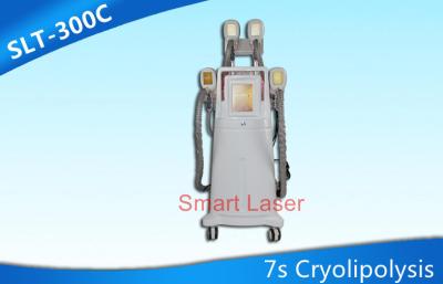 Chine Quatre poignées de Cryo fonctionnant ensemble gros Cryolipolysis de congélation amincissant la machine à vendre