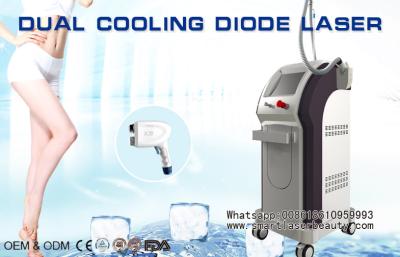 China 800w Bars Diode Laser Hair Removal Machine , 808nm Diode Laser Beauty Equipment for sale