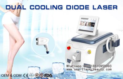 China Portable Germany Diode Laser Hair Removal Machine  / Comfortable 810nm Laser Hair Removal for sale