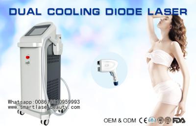 China 755nm , 808nm , 1064nm Diode Laser Hair Removal Machine / 3 In 1 Diode Laser Hair Removal for sale