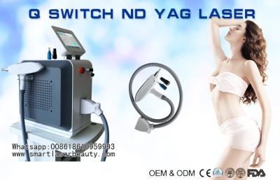 China Draagbare q-switched nd-yag laser Tattoo verwijdering machine Te koop