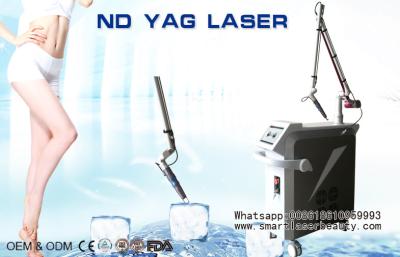 China 7 artikulierte gemeinsame Q geschaltete Nd YAG Laser-Tätowierungs-Abbau-Maschine für Haut-Verjüngung zu verkaufen