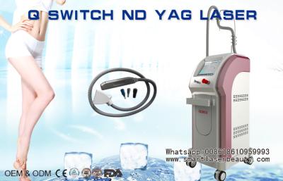 China Vertical Q Switch ND YAG Laser Tattoo Removal Machine 532nm / 1064nm / 1320nm for sale