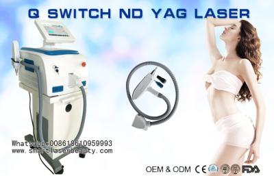 China 1064nm Nd YAG Laser-Tätowierungs-Abbau-Maschine für Altersfleck-Beseitigung, Muttermal von Ota-Abbau zu verkaufen