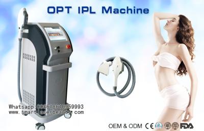 Cina Macchina verticale di bellezza di IPL della E-luce per depilazione, rimozione vascolare, trattamento dell'acne in vendita