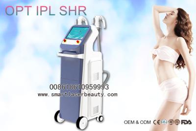 China 2 Handpieces OPT IPL Hair Removal Machine / Efficient IPL SHR Super Hair Removal for sale