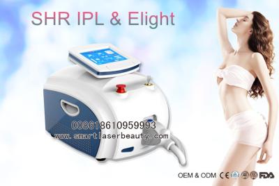 China Tragbare SHR IPL-Haar-Abbau-Maschine, kleines Elight IPL-Schönheits-Gerät zu verkaufen