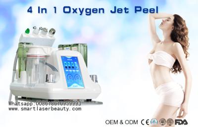 China Water Oxygen Jet Peel Machine With Ultrasound / RF / BIO / Aqua Water Peeling for sale