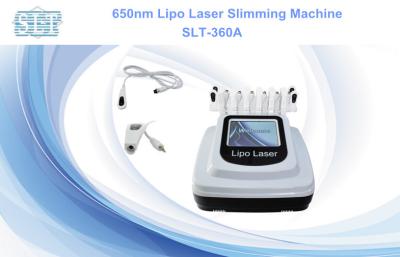 China Non Invasive 650nm Lipo Laser Weight Reduction / Fat Dissolving Machine for sale