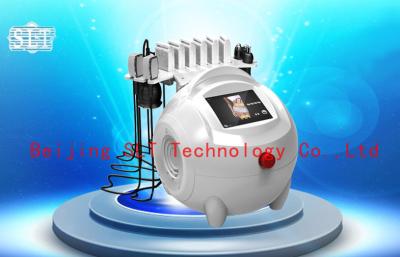 China Red Diode Lipo Laser Slimming Machine / Ultrasonic Cavitation RF Fat Removal Beauty Machine for sale