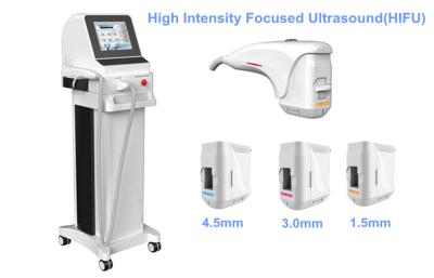 China HIFU Machine For Wrinkle Removal / Skin Rejuvenation / Anti-aging , High Intensity Focused Ultrasound for sale