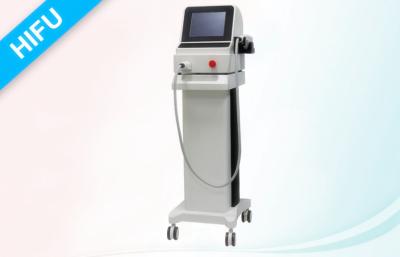 China Ultherapy HIFU Skin Lifting Machine For Face / Forehead / Neck / Crow's Feet / Nasolabial Folds for sale