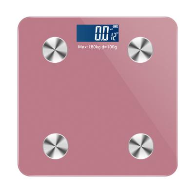 China 180Kg 396lb Digital Body Bathroom Scale Weight Scale Machine Electronic Personal Body Fat Scale QJ-J for sale