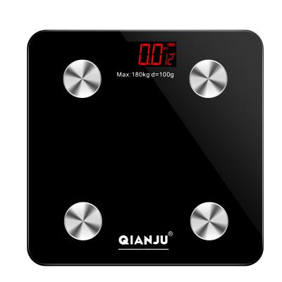 China Bluetooth 180Kg Digital Body Fat Analyzer BMI Scale Bathroom Scale Body Scale for sale