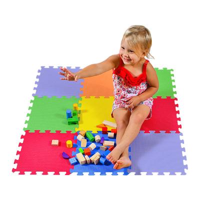 China Soft Puzzle Mat Baby Play Mat EVA Foam Mat Interlocking Jigsaw Care Crawl Eva Foam Play Floor Eva Eco-friendly Puzzle 30*30cm for sale