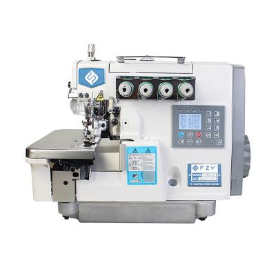 China SUPER SPEED Direct Drive 4 Thread For T Shirt Industrial Overlock Sewing Machine for sale