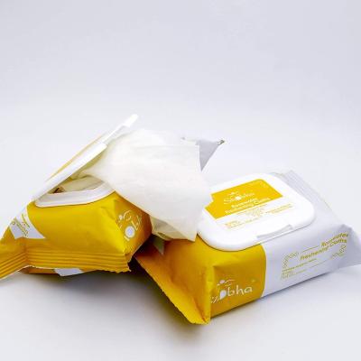 China Feminine Wipes Eco-Friendly Cleansing Fabrics For Women Ultra-Gentle And Moisturizing For Sensitive Skin for sale