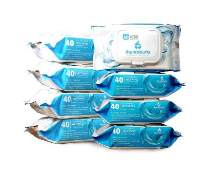 China 100% Factory Direct Biodegradable Biodegradable Flushable Wipes With Factory Based Ingredients for sale