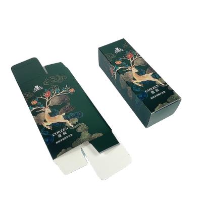 China Handmade Skin Care Packaging Boxes Folding Packaging Custom Printed Makeup Paper Boxes Package Skin Care Box for sale