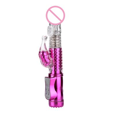 China G-sport Triple Real Touch Feeling Frantic Fish Vibrator Vibrating 10 Speeds for sale