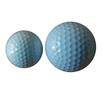 China Hot Selling Golf Balls 2 Inch Big White Balls 2pieces Large Golf Balls With Your Logos 2 Inch for sale