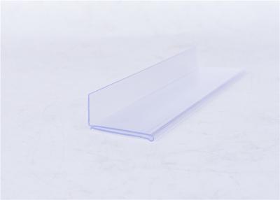 China Plastic Extruded Sections Transparent Type For Showing Shop Price Information for sale