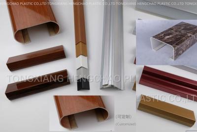 China Waterproof Pvc Profile Extrusion With Printing Surface Treatment Customized for sale