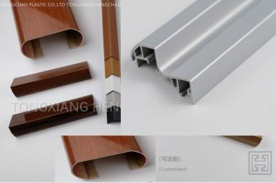 Cina La L tipo PVC espulso laminato di legno profila per il collegamento del pannello per soffitti in vendita