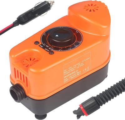 China Unisex Portable Electric Compressor Quick-fill Electric DC Compressor For Inflate Water Sports Equipment for sale