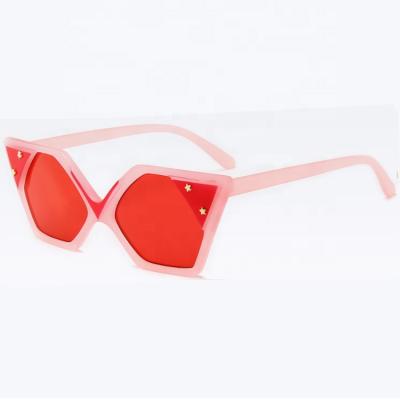 China Pink Cat Eye Sunglasses Fashion Vintage Sun Glass Shades Custom Women's Sunglasses Yiwu New Fashion Sunglasses For Men for sale