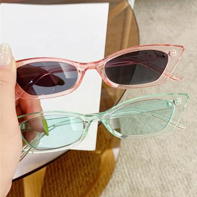 China Simplicity 2022 Cat Eye Women Sunglasses Fashion Sunglasses New Shading Custom Made Sunglasses For Uv400 for sale