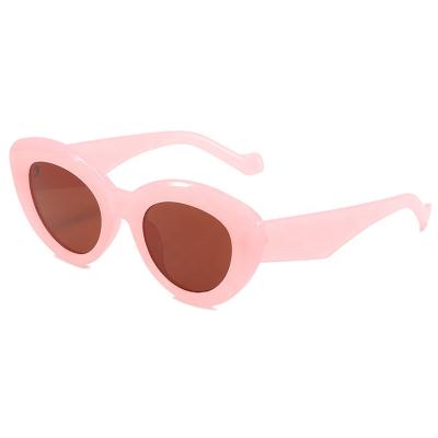 China Fashion Retro Sunglasses Ins Trend Glasses Frame Shades Cat Eye Ladies Sunglasses 2020 Designer Sunglasses for sale