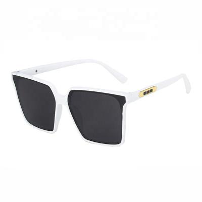 China Fashion Sunglasses Customized Sunglasses Luxury High Quality Mens Ladies White PC Big Frame Patterned Sunglasses for sale