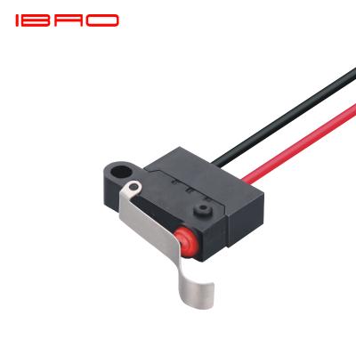 China IBAO CNIBAO MAE Series Waterproof Micro Switch 0.1A 250VAC IP67 3Pin MAE ON OFF for sale