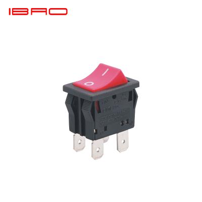 China PA IBAO CNIBAO RCKSeries 4 Pin Rocker Switch KCD1-104 6A 250V AC Electric Bipolar for sale