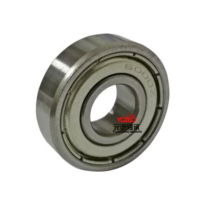 China YCZCO Factory Diameter 26mm Low Noise Ball Bearing 6000zz for sale