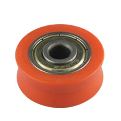 China Sporting Goods/Bathroom Roller/Rollers YCZCO Sliding 25mm Nylon Shower Door V Groove Heavy Duty Fiberglass Roller for sale