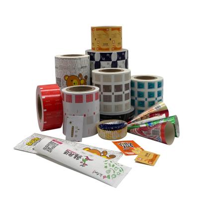 China Flexographic Printing PE Coated Paper Salt Packaging Film Roll for Food Grade Material for sale