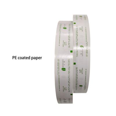 China Specialty Paper for Pepper Packaging Customized Design 58g Roll Shape PE Coated Paper for sale