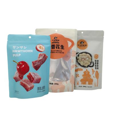 China Zipper Top Custom Printed Matte Stand Up Pouch Aluminum Foil Mylar Bag for Lollipop for sale